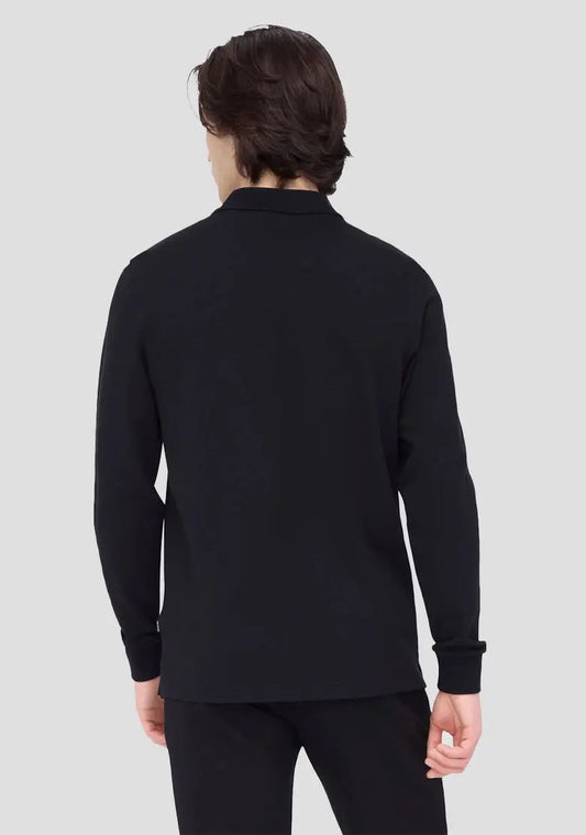 Full Sleeves HoneyComb Polo Merlin Apparels